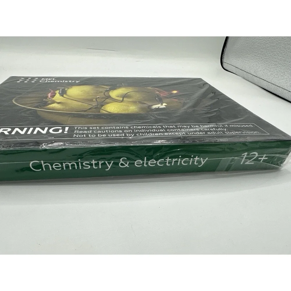 MEL Chemistry & Electricity Science Kit Lemon Battery Galvanic Cell Sealed 12+